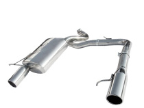 BMW 318D/320D Diesel (E90) Sedan 05-11 Dual Exit Bakre Ljuddämpare Section (Passar BM65 / BMW 335 panel) Cobra Sport